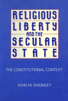 Hardcover Religious Liberty and the Secular State Book