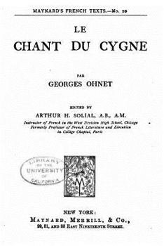 Paperback Le chant du cygne [French] Book