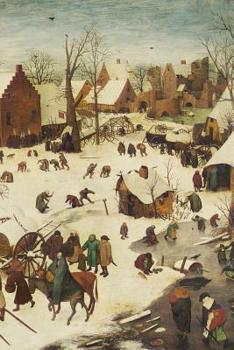 Art Journal: Pieter Bruegel the Elder - The Numbering at Bethlehem - Art Cover College Ruled Notebook - 110 Pages