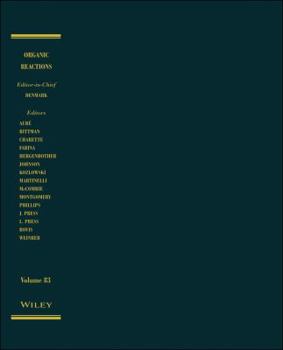 Hardcover Organic Reactions, Volume 83 Book