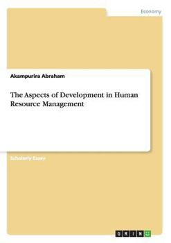 Paperback The Aspects of Development in Human Resource Management Book