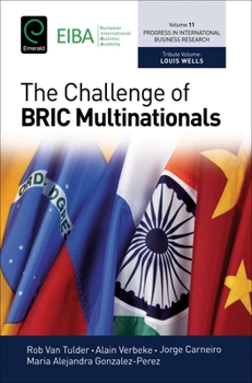 Hardcover The Challenge of Bric Multinationals Book