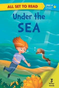 Paperback All set to Read PRE K Under the Sea Book