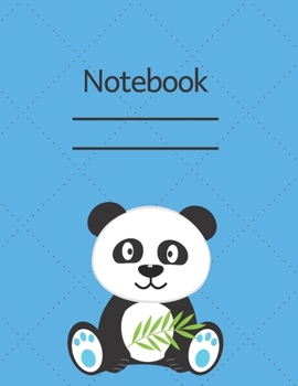 Notebook: Cute Panda - Lined Notebook Journal - 120 pages - Standart (8.5 x 11 inches)