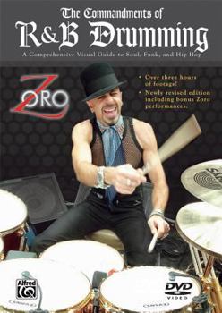 DVD The Commandments of R&B Drumming: A Comprehensive Visual Guide to Soul, Funk & Hip-Hop Book