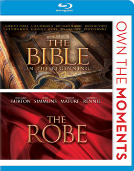 Blu-ray The Bible / The Robe Book