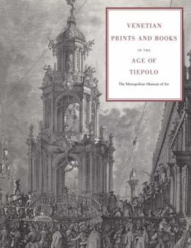 Paperback Venetian Prints and Books in the Age of Tiepolo Book