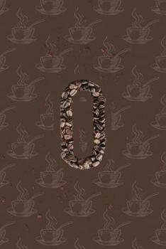 Paperback O: Alphabet Monogram Notebook for Coffee Lovers - Beans Book