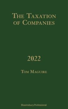 Hardcover The Taxation of Companies 2022 Book
