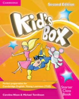 Paperback Kid's Box Starter Class Book [With CDROM] Book