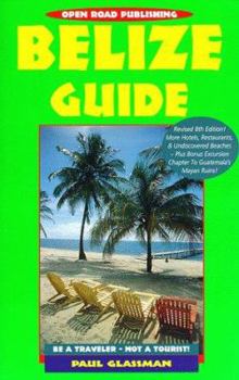 Paperback Open Road's Belize Guide Book