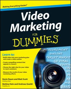 Paperback Video Marketing for Dummies Book