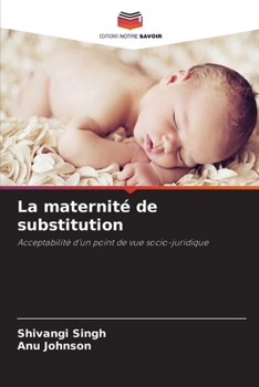 Paperback La maternité de substitution [French] Book