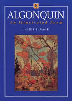 Paperback Algonquin: An Illustrated Poem Book