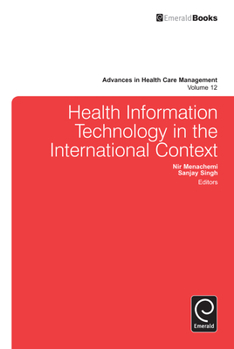 Hardcover Health Information Technology in the International Context Book