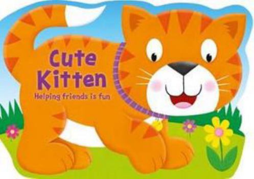 Board book Cute Kitten (Die-cut Shaped Animals) Book