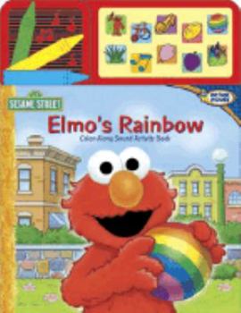 Hardcover Elmos Rainbow: Color-Along Sound Activity Book (Active Minds) Book