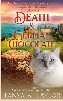 Paperback Death & German Chocolate Book