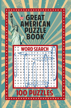 Paperback Great American Puzzle Book: 100 Puzzles Book