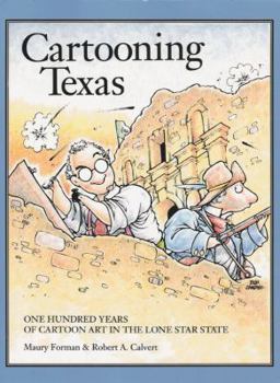 Paperback Cartooning Texas Book
