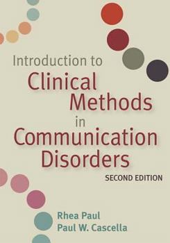 Paperback Introduction to Clinical Methods in Communication Disorders Book