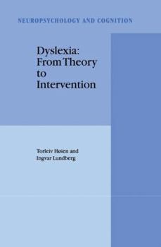 Hardcover Dyslexia: From Theory to Intervention Book
