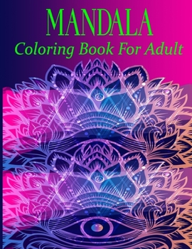 Paperback Mandala Coloring Book For Adult: Stress Relieving Beautiful Designs Book