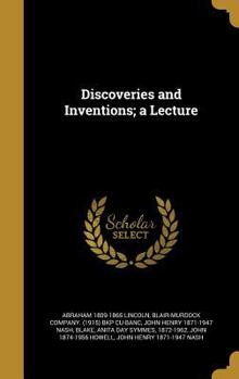 Hardcover Discoveries and Inventions; A Lecture Book