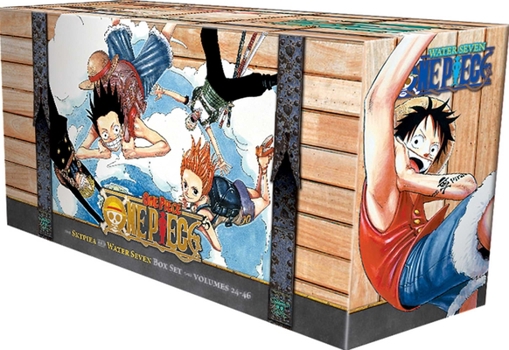Paperback One Piece Box Set 2: Skypiea and Water Seven: Volumes 24-46 with Premium Book