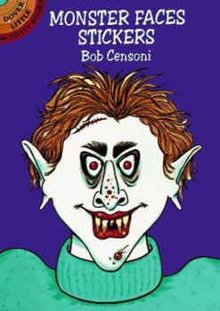 Monster Faces Stickers