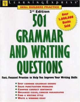 Paperback 501 Grammar & Writing Questions Book