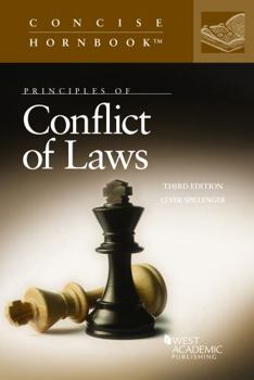 Paperback Principles of Conflict of Laws (Concise Hornbook Series) Book