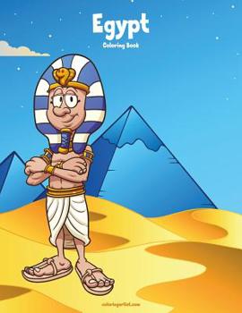 Paperback Egypt Coloring Book