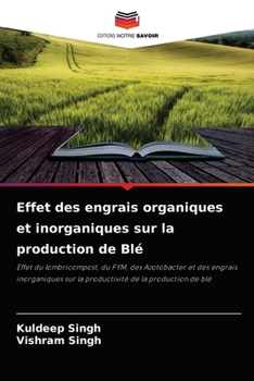 Paperback Effet des engrais organiques et inorganiques sur la production de Blé [French] Book