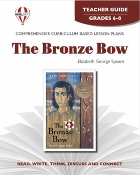 Paperback Bronze Bow - Teacher Guide by Novel Units Book