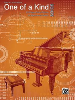 Paperback One of a Kind Solos, Book 4: 8 Unique Piano Pieces Book
