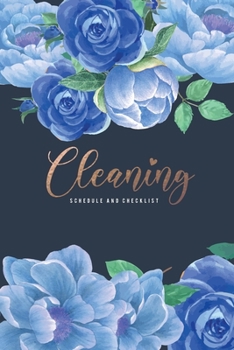 Paperback Cleaning schedule and checklist: Housekeeping Checklist Clean, Mess to Organized Checklists Journal Notebook Simply Daily weekly monthly Easy for maid Book