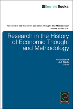 Hardcover Research in the History of Economic Thought and Methodology: Parts A - C Book