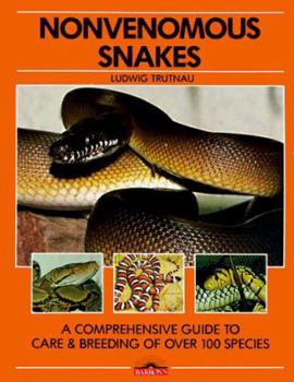 Hardcover Nonvenomous Snakes Book