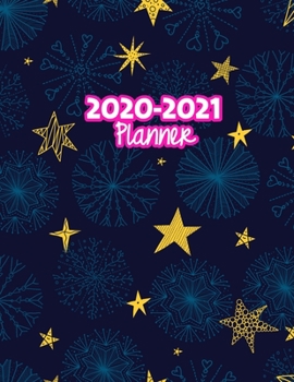 2020-2021 Planner: Two Year Calendar Organizer and Goal Journal | January 2020 - December 2021 Daily, Weekly and Monthly Planner Book with Back Sticker Expression Wall for 2 Years | Design Code 939893
