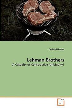 Paperback Lehman Brothers Book