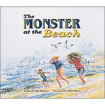 Paperback The Monster at the Beach Set a Early Guided Readers Book