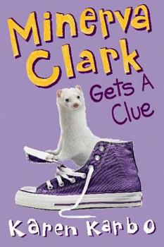 Hardcover Minerva Clark Gets a Clue Book