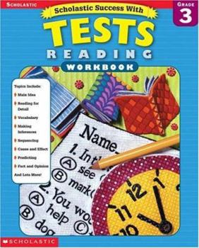 Paperback Scholastic Success With: Tests: Reading Workbook: Grade 3 Book