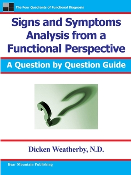 Paperback Signs and Symptoms Analysis from a Functional Perspective Book