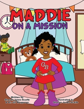 Hardcover Maddie on a Mission [Large Print] Book