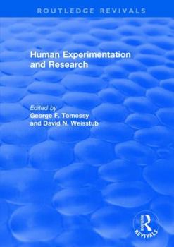 Hardcover Revival: Human Experimentation and Research (2003) Book