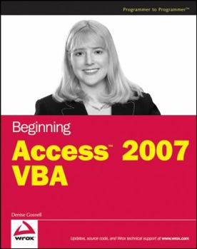 Paperback Beginning Access 2007 VBA Book