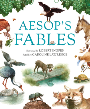 Hardcover Aesop's Fables Book