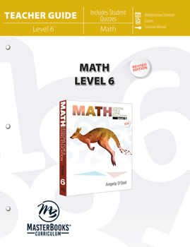 Paperback Math Level 6 (Teacher Guide) Book